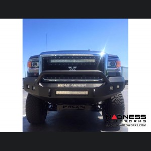 GMC Sierra 1500 Stealth Front Non-Winch Bumper Pre-Runner Guard - Raw Steel